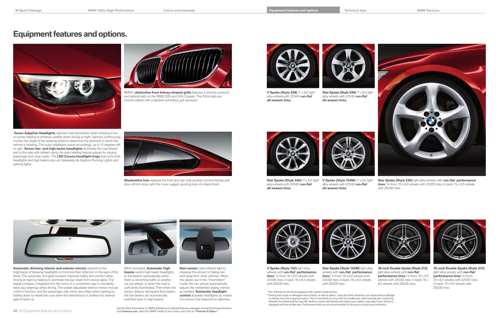 2012 BMW 3-Series Coupe Brochure Page 21